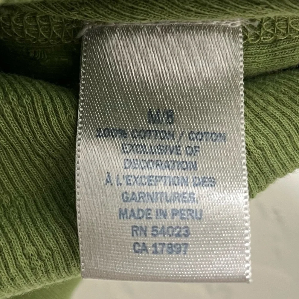 Y2K Old Navy Green Baby Doll Top Girls Size M Womens XS - Picture 6 of 10